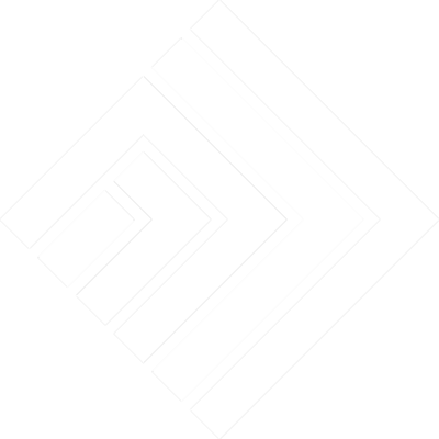 Stylized geometric logo with four nested right-angled chevrons forming a diamond shape.